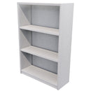 Commercial Bookcase 3 Tier / Silver Haze
