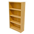 Commercial Bookcase 4 Tier / NZ Tawa