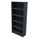 Commercial Bookcase 5 Tier / Carbon