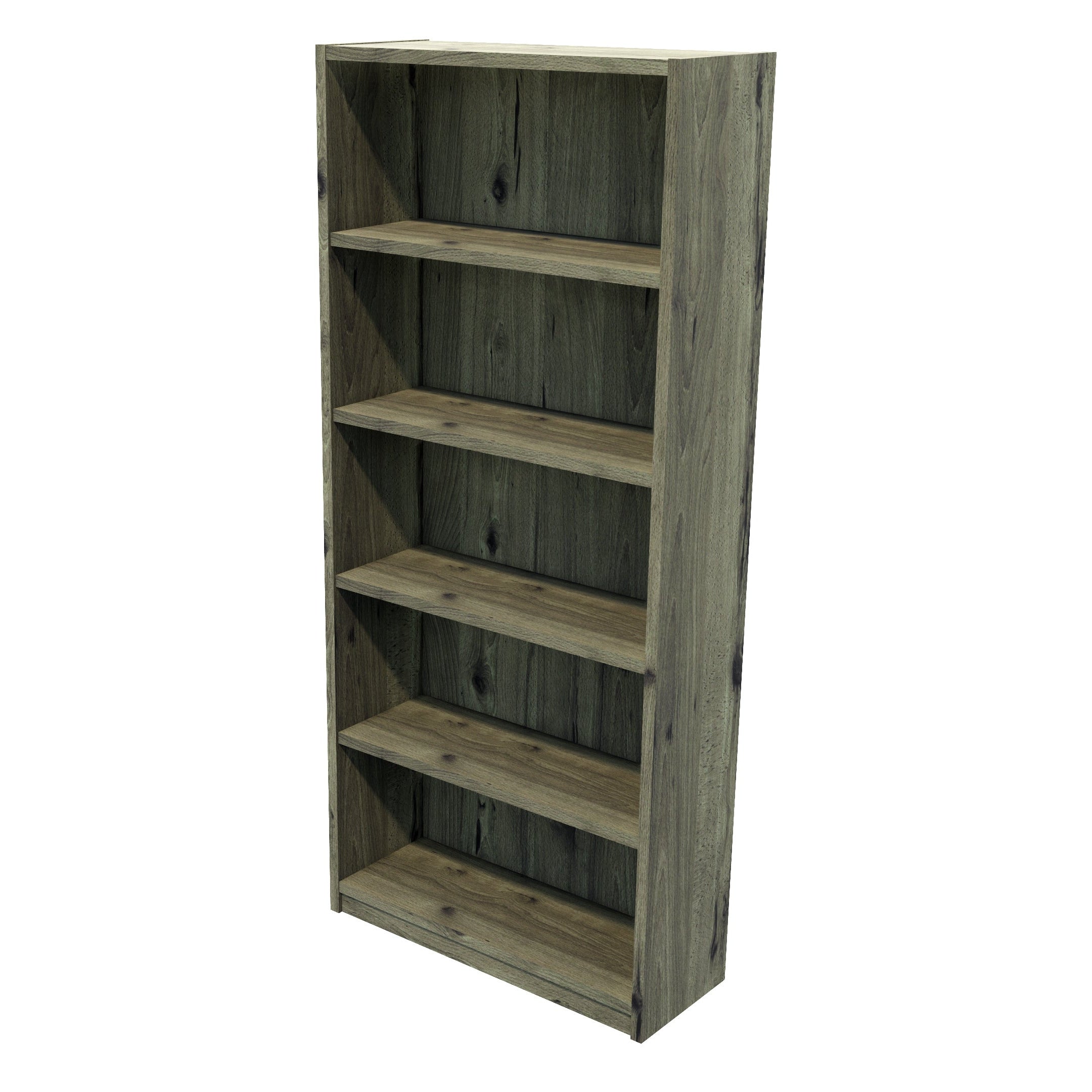 Commercial Bookcase 5 Tier / Coronet Beech
