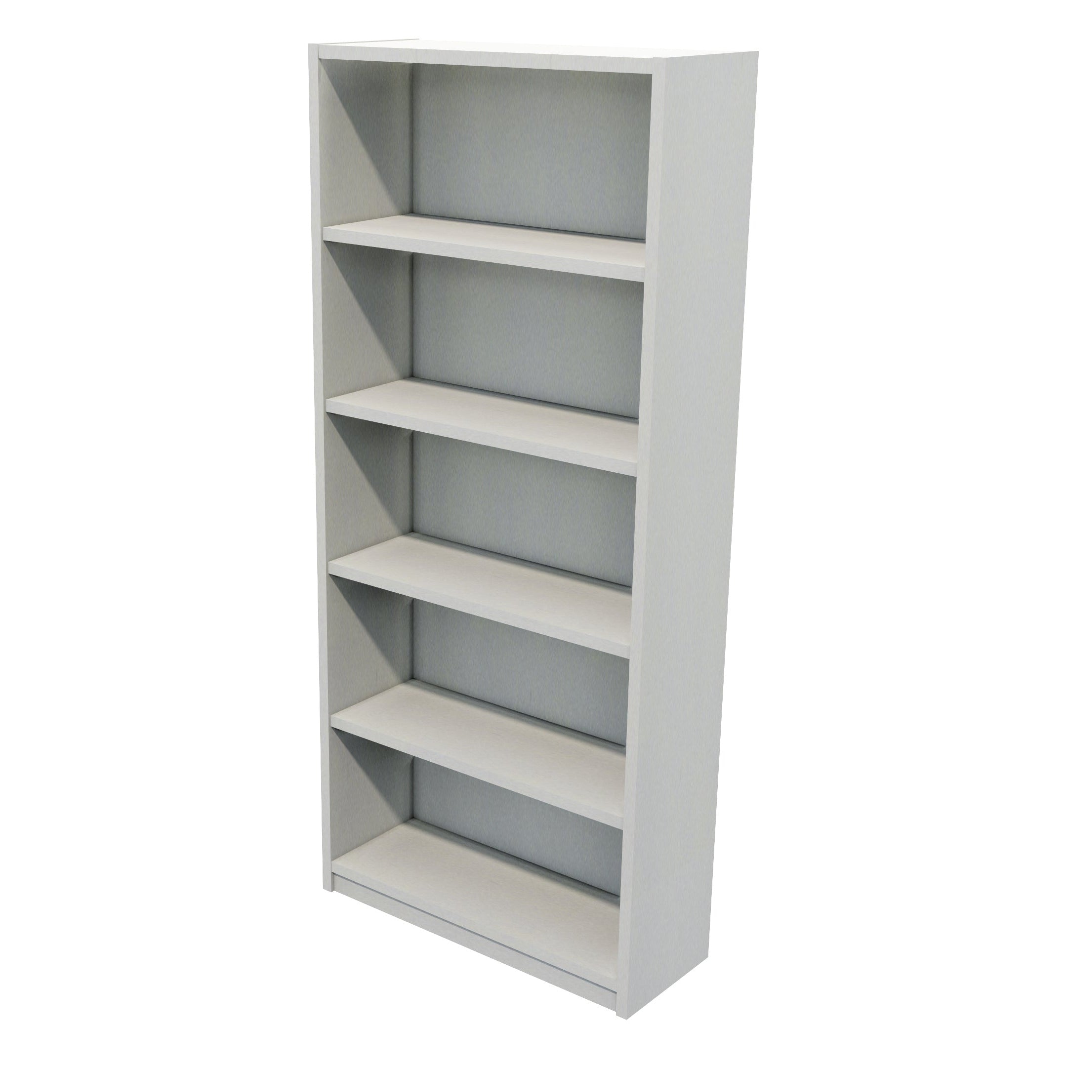 Commercial Bookcase 5 Tier / Seal Grey