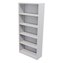 Commercial Bookcase 5 Tier / Silver Haze