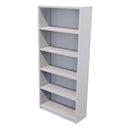 Commercial Bookcase 5 Tier / Silver Strata