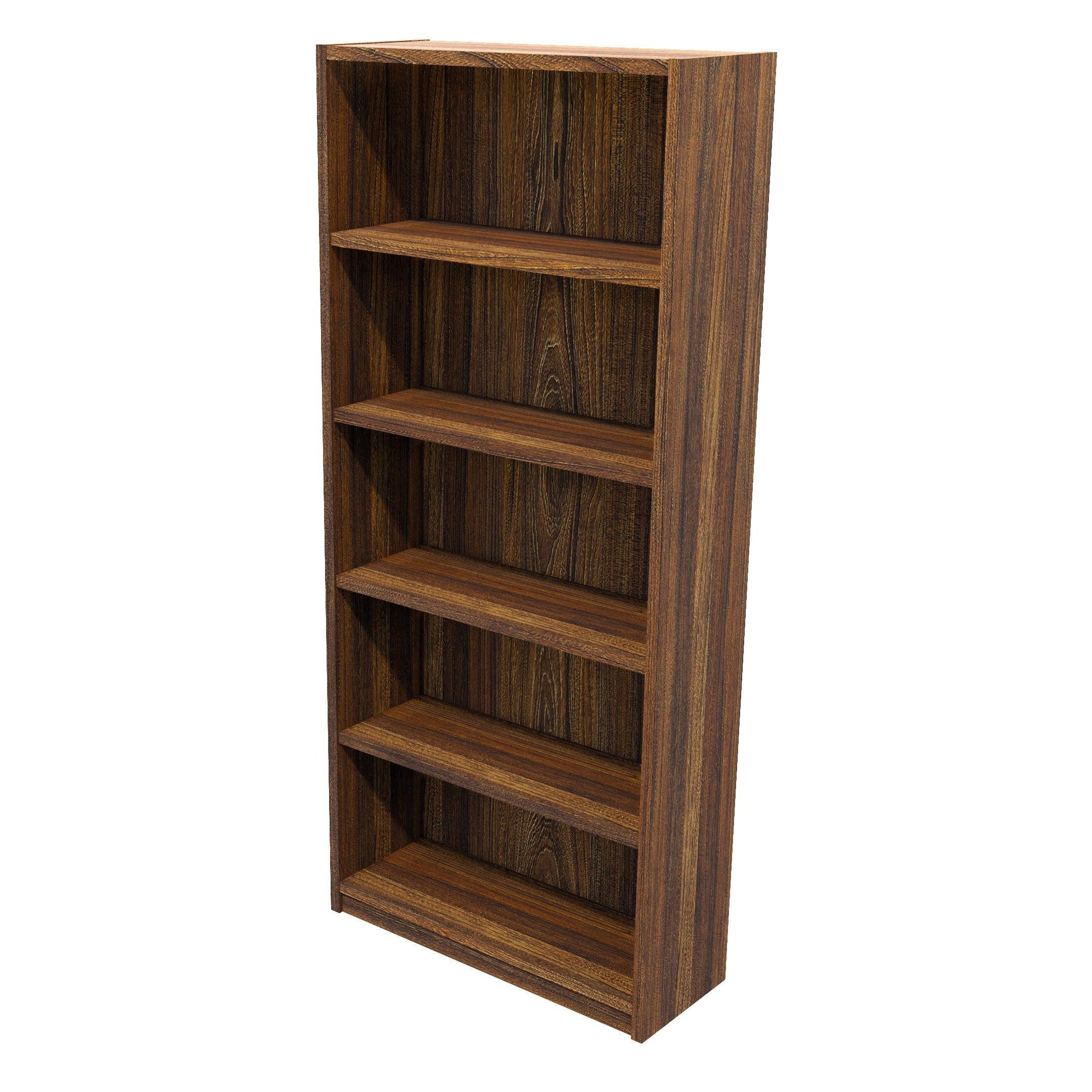 Commercial Bookcase 5 Tier / Tasman Elm