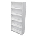 Commercial Bookcase 5 Tier / White