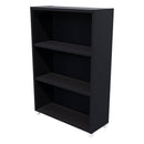 Commercial Bookcase with Feet 3 Tier / Black