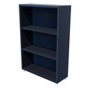 Commercial Bookcase with Feet 3 Tier / Char Blue