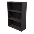 Commercial Bookcase with Feet 3 Tier / Dark Oak