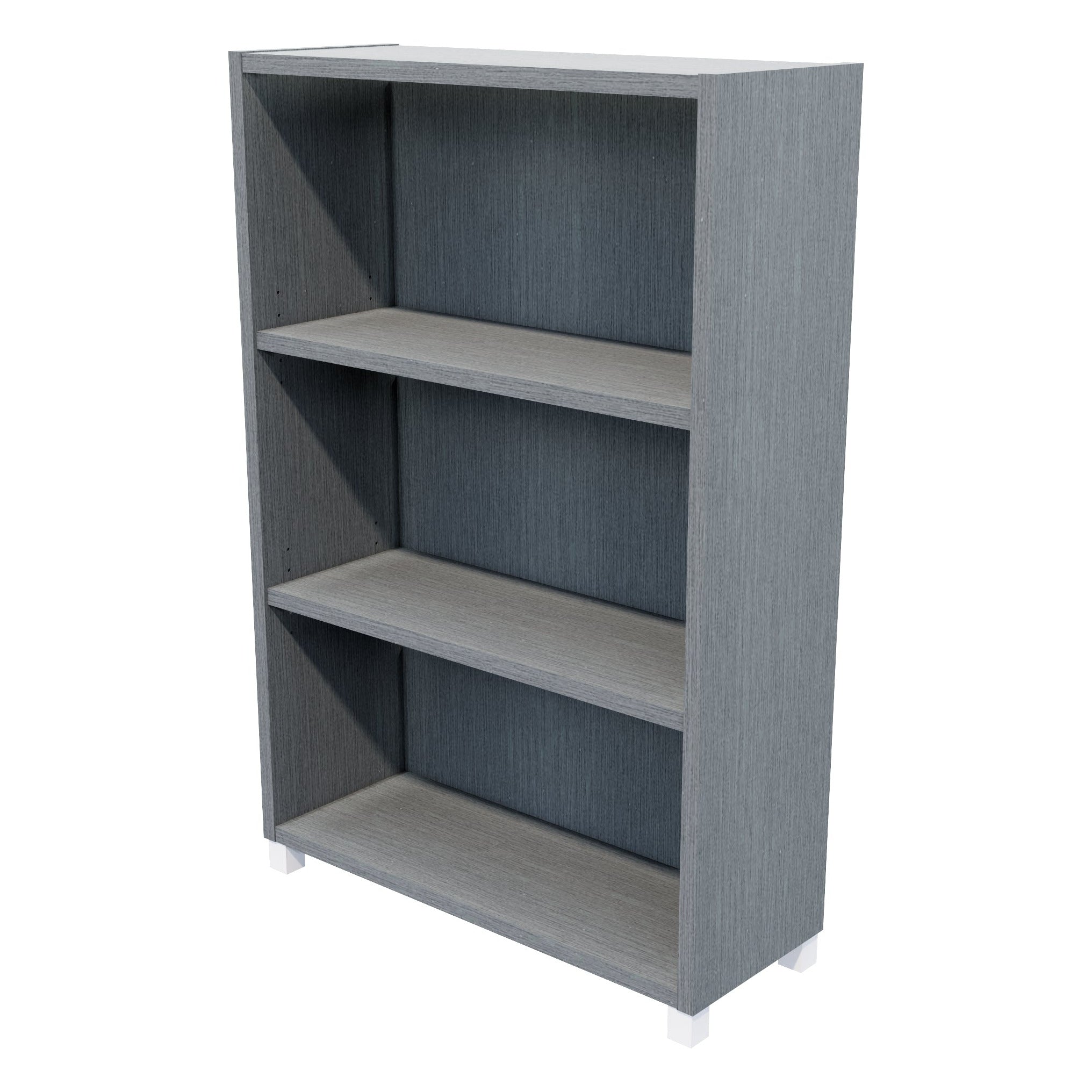 Commercial Bookcase with Feet 3 Tier / New Graphite