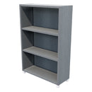 Commercial Bookcase with Feet 3 Tier / New Graphite
