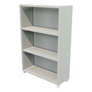 Commercial Bookcase with Feet 3 Tier / Seal Grey