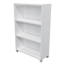 Commercial Bookcase with Feet 3 Tier / White