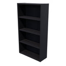 Commercial Bookcase with Feet 4 Tier / Black
