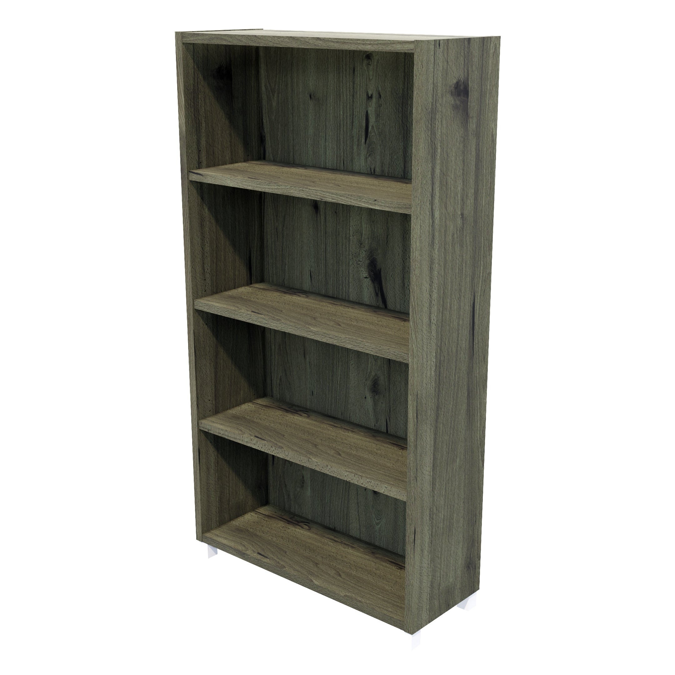 Commercial Bookcase with Feet 4 Tier / Coronet Beech