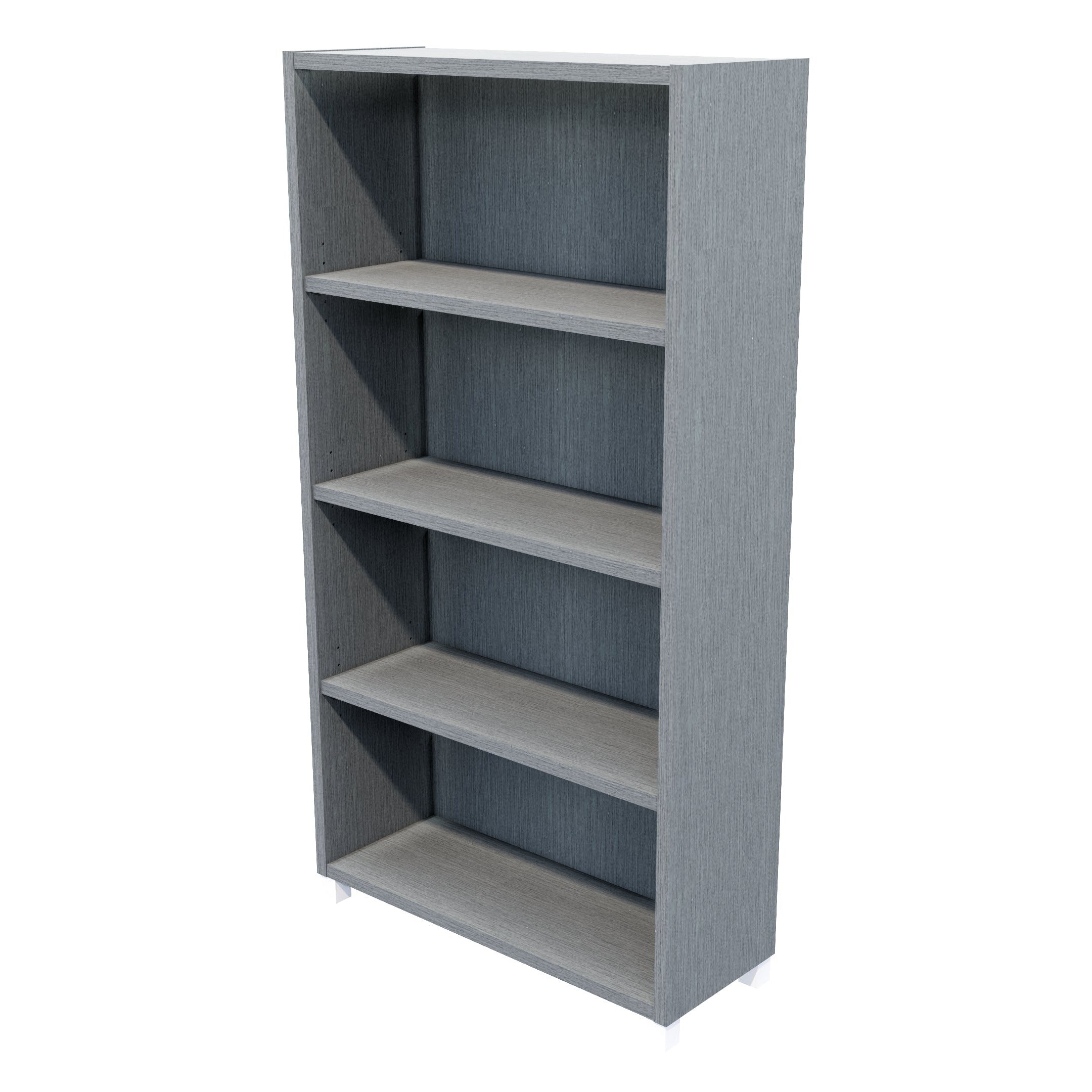Commercial Bookcase with Feet 4 Tier / New Graphite