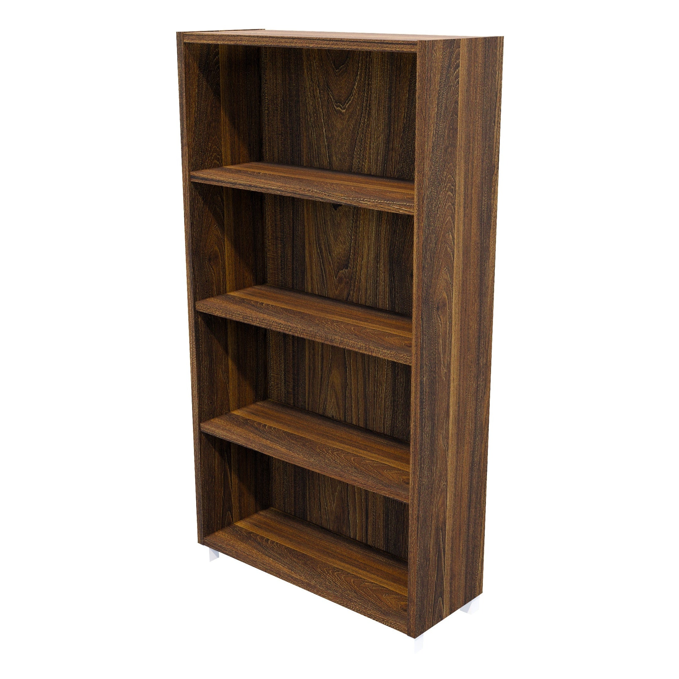 Commercial Bookcase with Feet 4 Tier / Tasman Elm