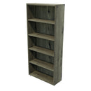 Commercial Bookcase with Feet 5 Tier / Coronet Beech
