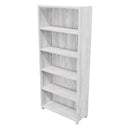Commercial Bookcase with Feet 5 Tier / Nordic Pine