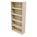 Commercial Bookcase with Feet 5 Tier / Seasoned Oak