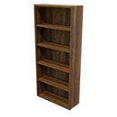 Commercial Bookcase with Feet 5 Tier / Tasman Elm