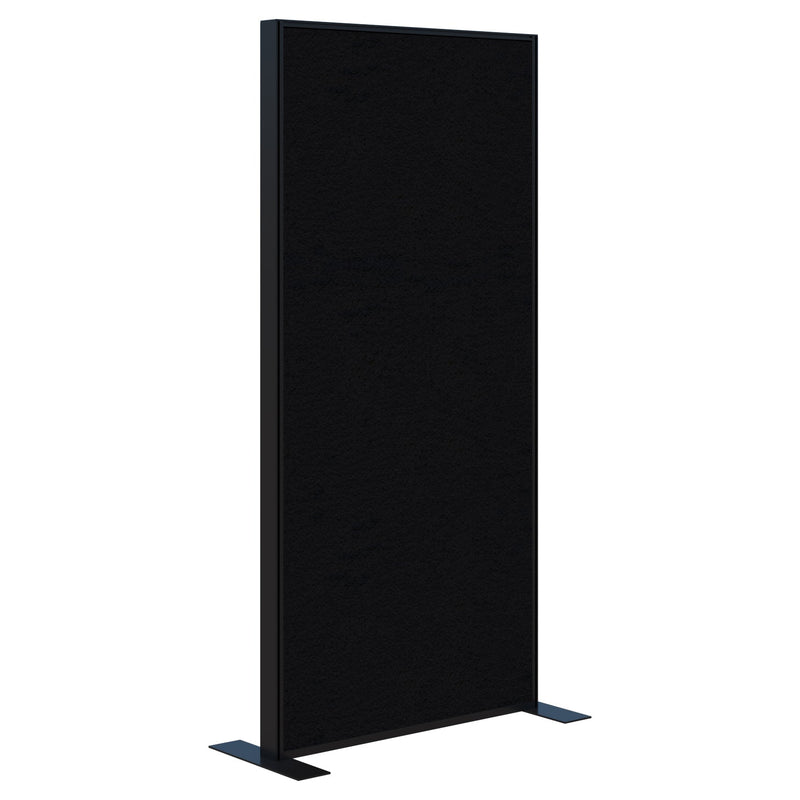 Connect Freestanding Acoustic Wall 900 / Black / Black