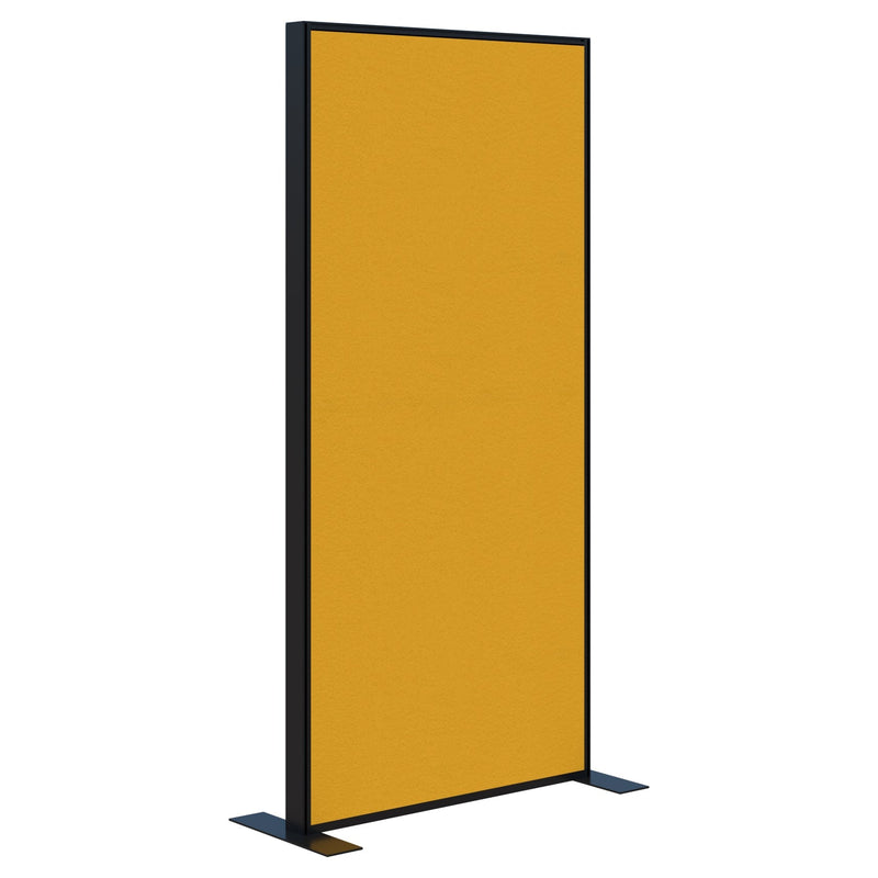 Connect Freestanding Acoustic Wall 900 / Black / Yellow