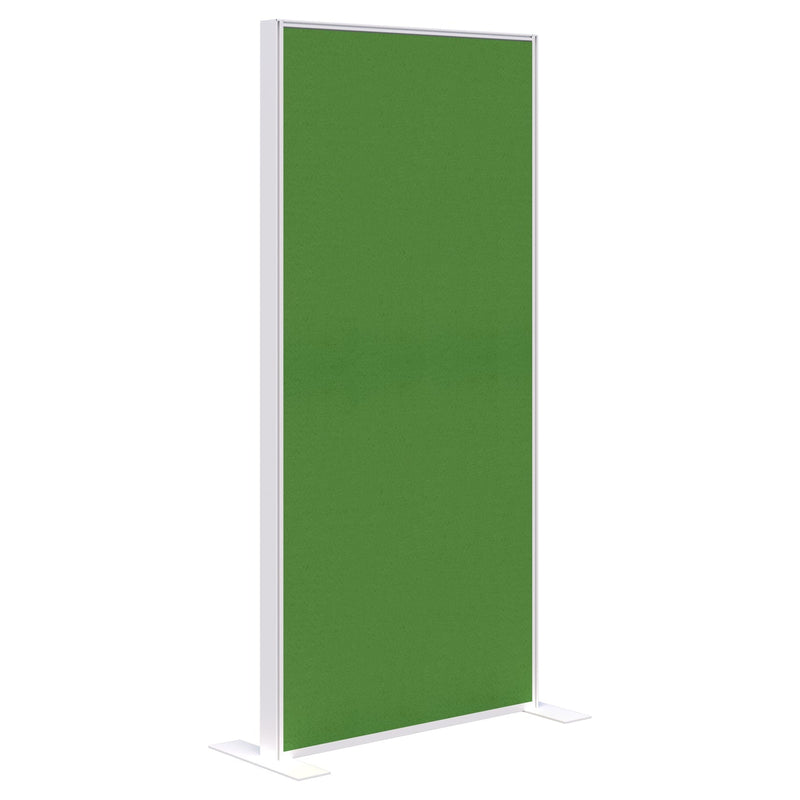 Connect Freestanding Acoustic Wall 900 / White / Bright Green