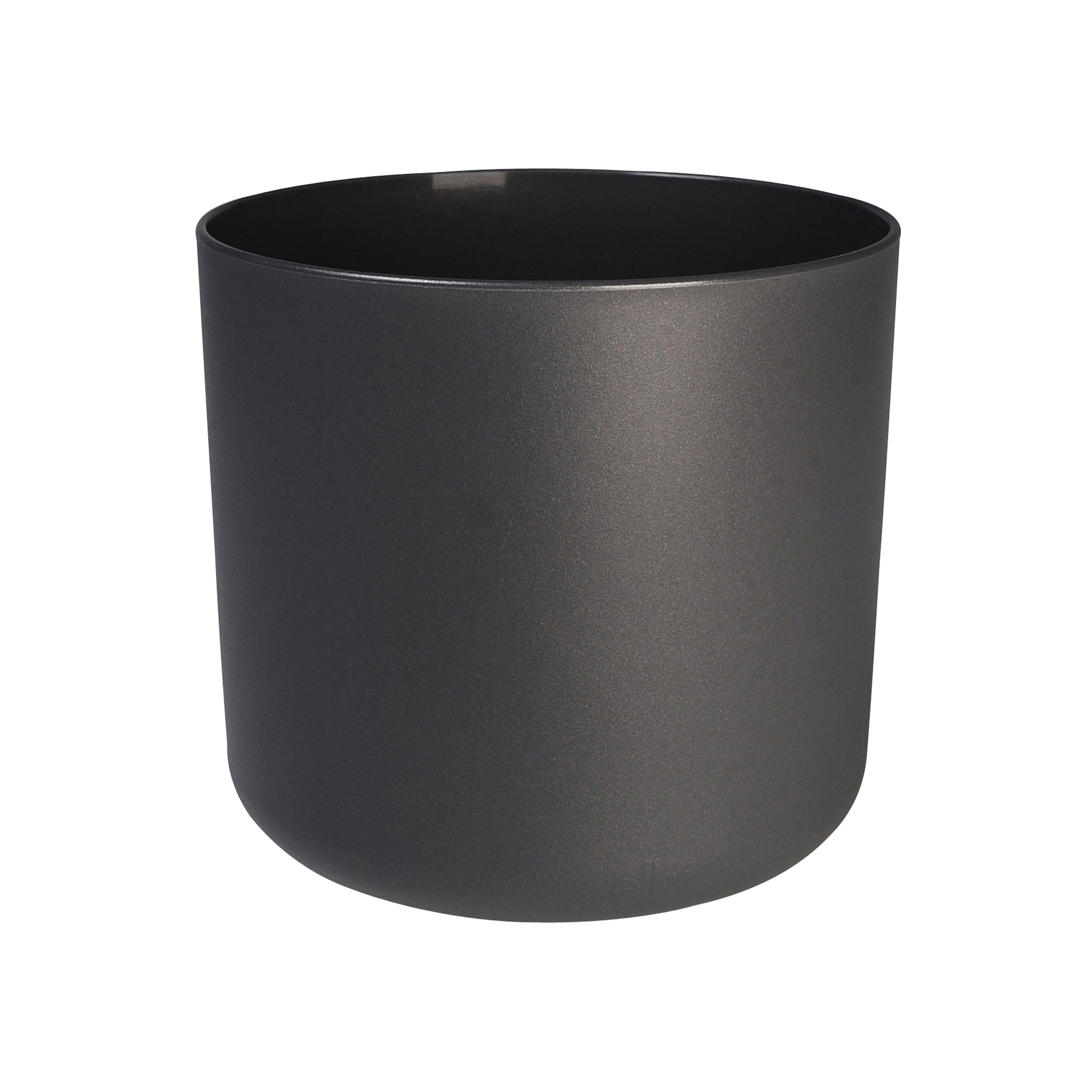 Connect Plant Wall - Premium Pots Soft Round - Anthracite