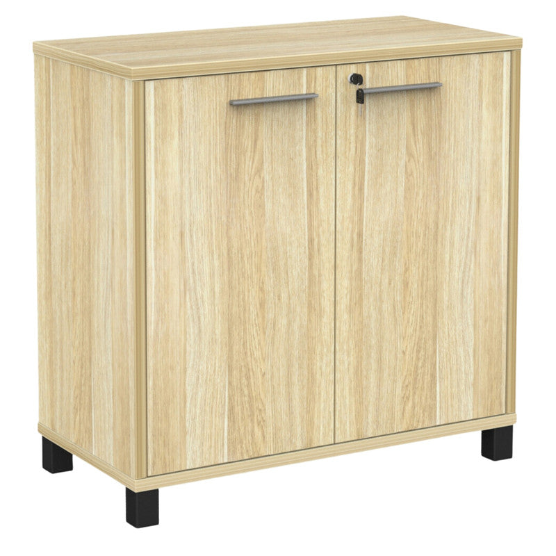 Cubit 900H Cupboard Atlantic Oak / Silver / Black