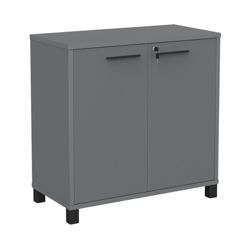 Cubit 900H Cupboard Silver / Black / Black