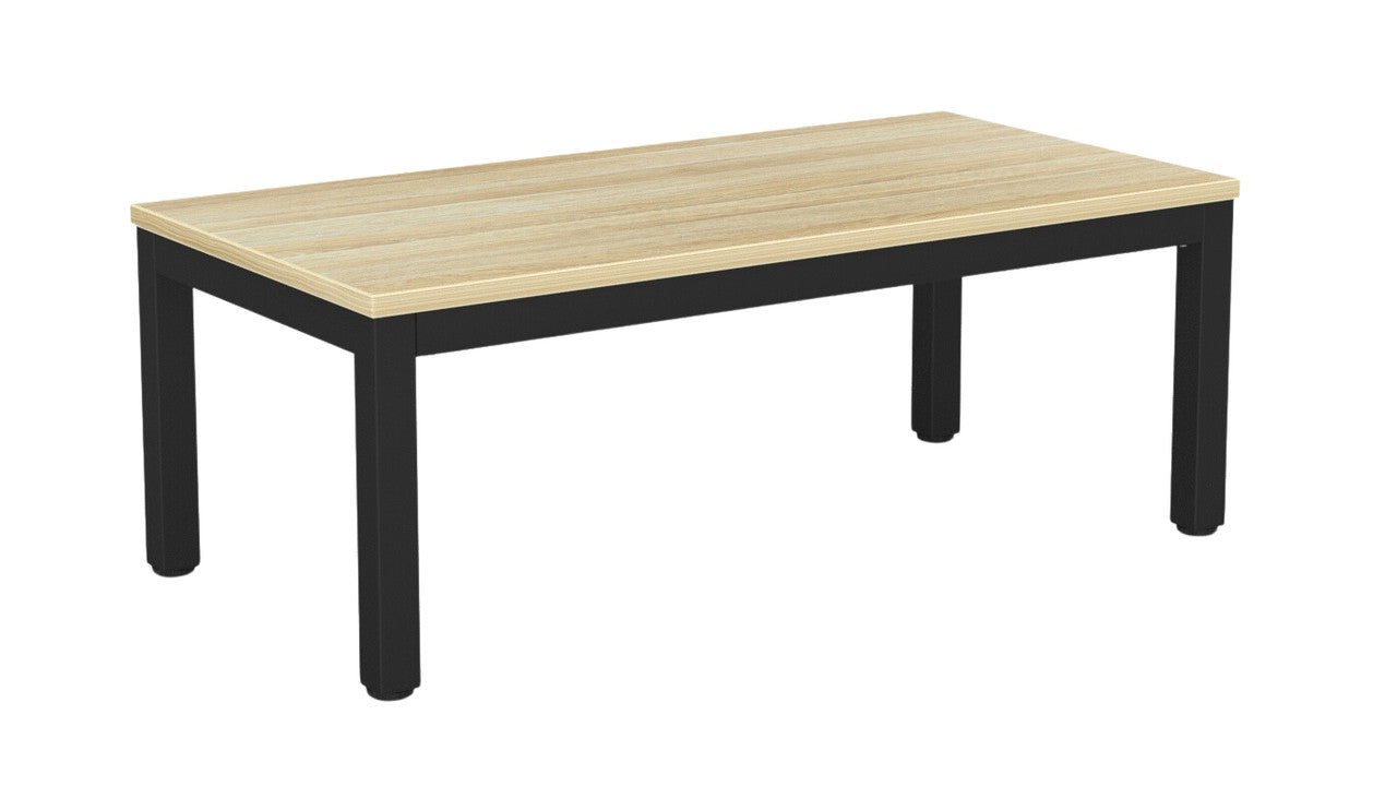 Cubit Coffee Table 1200 x 600 / Atlantic Oak / Black