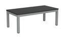 Cubit Coffee Table 1200 x 600 / Black / Silver