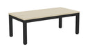 Cubit Coffee Table 1200 x 600 / Nordic Maple / Black