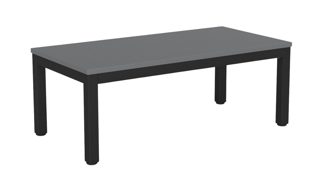 Cubit Coffee Table 1200 x 600 / Silver / Black