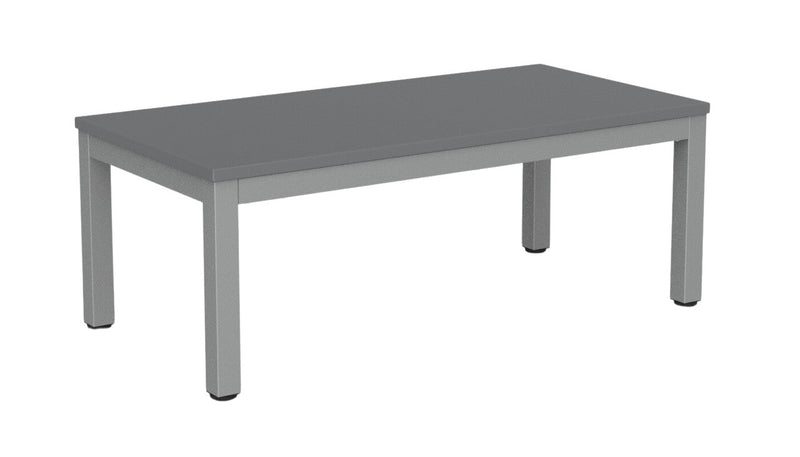 Cubit Coffee Table 1200 x 600 / Silver / Silver