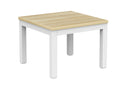 Cubit Coffee Table 600 x 600 / Atlantic Oak / White