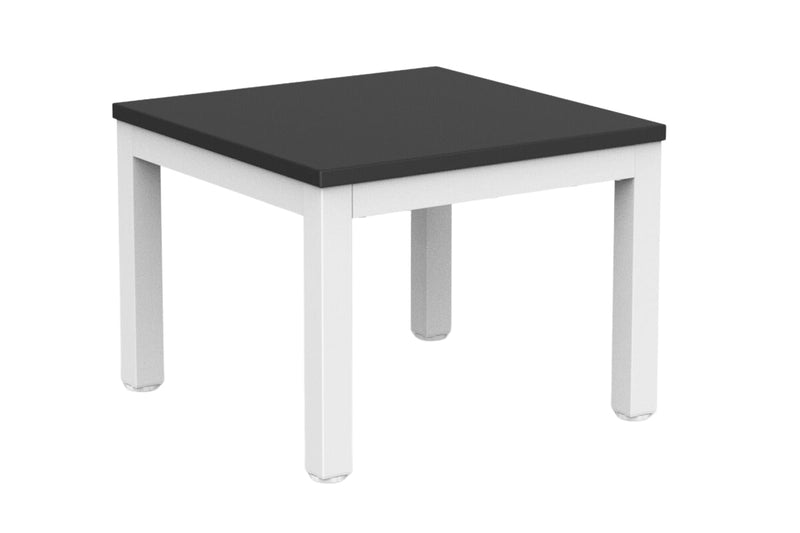 Cubit Coffee Table 600 x 600 / Black / White