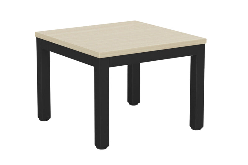 Cubit Coffee Table 600 x 600 / Nordic Maple / Black