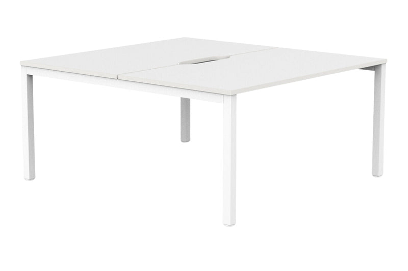 Cubit Double Sided Desk 2 Person 1500 x 800 / White