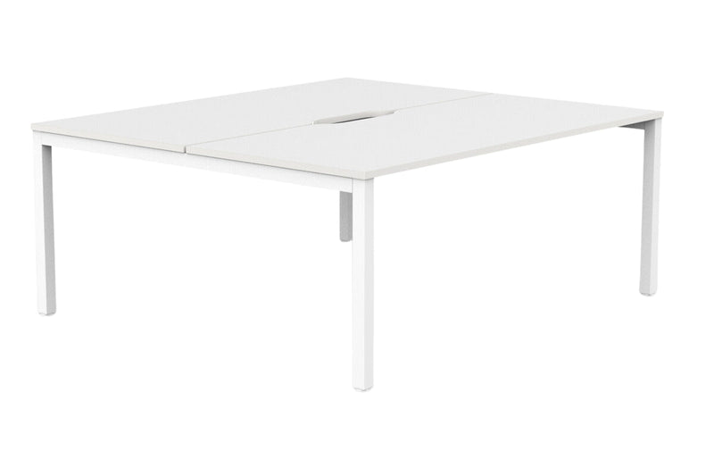 Cubit Double Sided Desk 2 Person 1800 x 800 / White