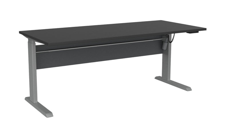 Cubit Electric Standing Desk 1800 x 800 / Black / Silver