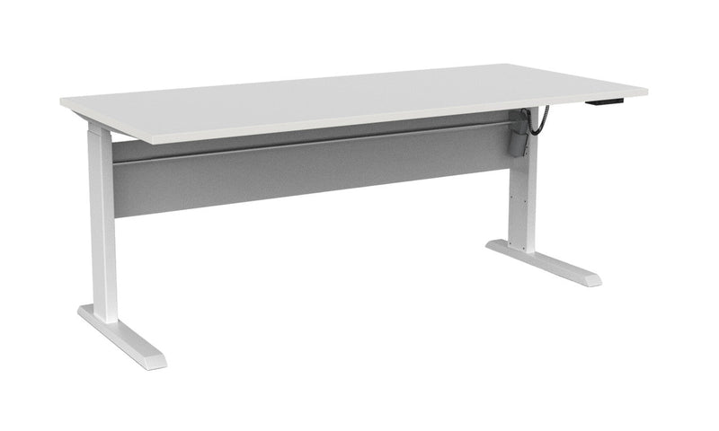 Cubit Electric Standing Desk 1800 x 800 / White / White