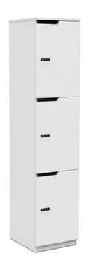Cubit Locker 3-Door / White