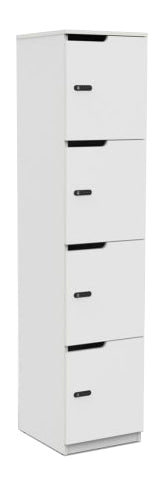 Cubit Locker 4-Door / White