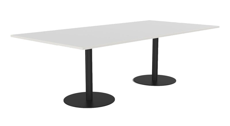Cubit Polo Boardroom Table Rectangle / White