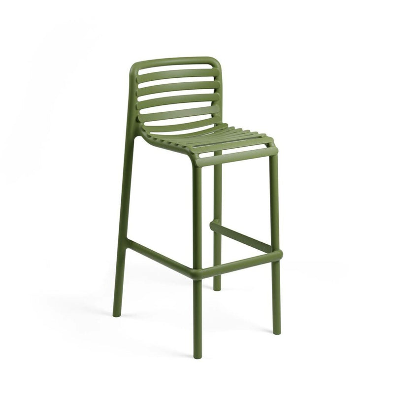 Doga Tall Bar Stool Olive Green