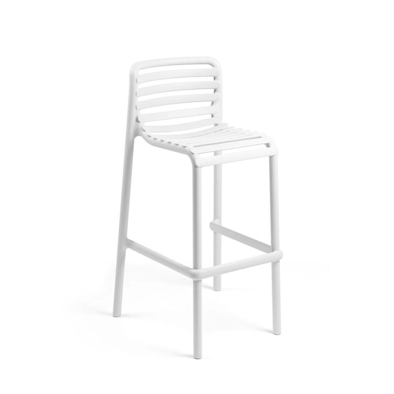 Doga Tall Bar Stool White
