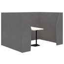 Edge 4 Person Meeting Booth Fletcher Pebble / Fletcher Pebble