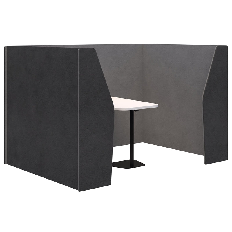 Edge 4 Person Meeting Booth Fletcher Pepper / Fletcher Pebble