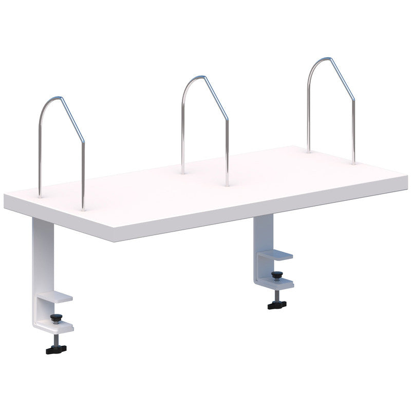 Enable Clamp On Shelf White